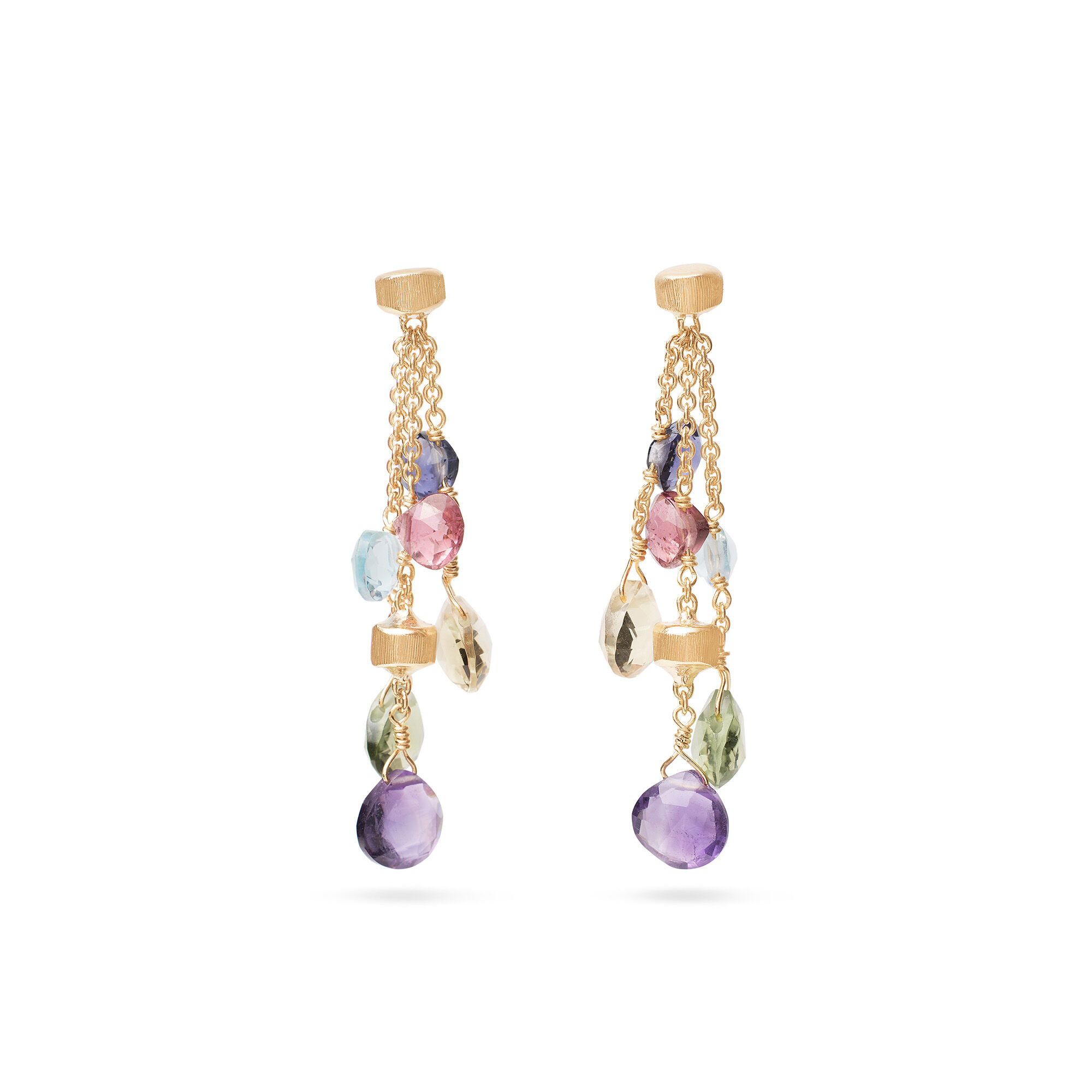 Drop jewel earrings new arrivals